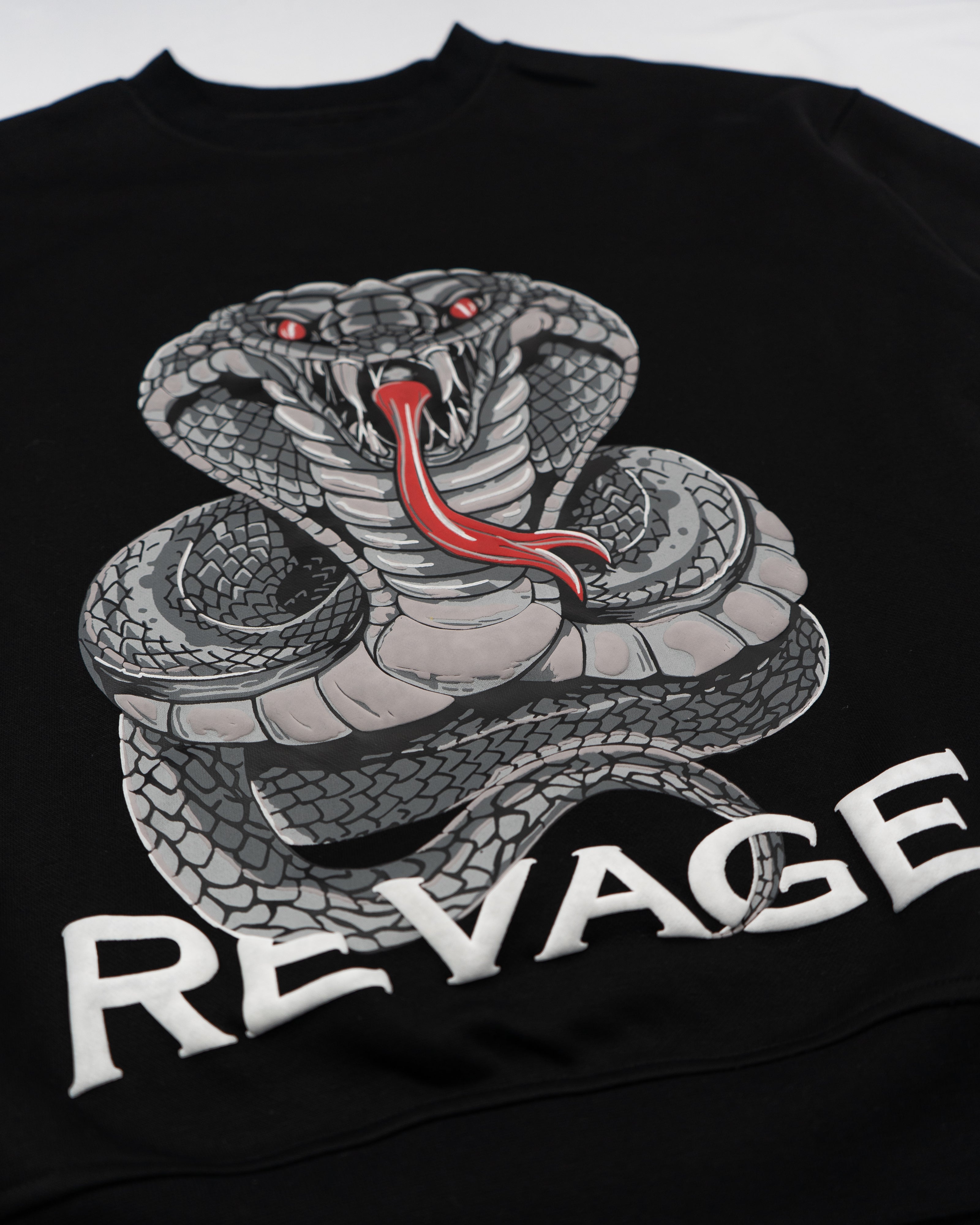Snake Oversized Crewneck – RÊVAGE
